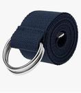 Cinto Masculino De Lona 120CM Azul Marinho Poliéster E Plástico Duke