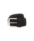 Cinto Masculino Democrata Elástico Denim Preto Cinto Masculino Democrata Elástico Denim Preto