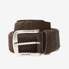 Cinto Masculino Democrata Largo Denim Casual Elástico Couro