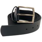 Cinto Masculino Em Couro De Elástico Preto Ajustável 120 Cm
