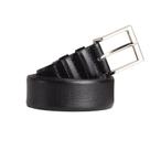 Cinto Masculino Fasolo de Couro Preto Cinto Masculino Fasolo de Couro Preto