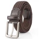 Cinto masculino fonte de tecido elástico trançado uso confortável não aperta modelo liso diversas co Cinto masculino fonte de tecido elástico trançado uso confortável não aperta modelo liso diversas co