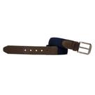 Cinto masculino freeway soft em couro e elastico 4cm largura