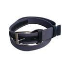 Cinto Masculino Gorgurão Cinza RMarq Collection (Largura 3,5 cm)