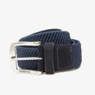 Cinto masculino largo democrata denim azul