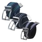 Cinto Masculino Largo Tecido Kit 3 Peças