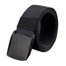 Cinto Masculino Preto de Elástico Grosso Com Fivela de Plástico Antialérgica Cinto Masculino Preto de Elástico Grosso Com Fivela de Plástico Antialérgica