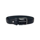 Cinto Masculino Preto Social Fivela Grafite 115cm Idea Cinto Masculino Preto Social Fivela Grafite 115cm Idea