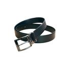 Cinto Masculino WR Fashion Social Couro Vaqueta Preto 160cm Plus Size 3,5cm