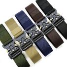Cinto Militar Largo Em Nylon Fivela Larga Em Zinco e Engate Rápido Cor:aleatórioQuantidade:Quatro Peças (4)