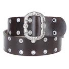 Cinto Muladeiro de Couro Marrom Paul Western 23504
