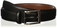 Cinto Perry Ellis Portfolio Timothy Black Genuine Leather 42