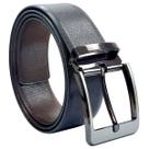 Cinto Plus Size WR Fashion Couro Bovino Social Fivela Metal Dupla Face Grande Elegante Luxo Masculino