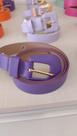 Cinto roxo feminino social