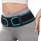 Cinto sacroilíaco KONSEDIK Sacroiliac SI Joint Hip Belt Black