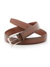Cinto social masculino Perry Ellis Portfolio Amigo Brown 1,5 polegadas