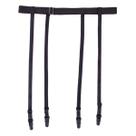 Cinto suspenso Aneliya Black Simplicity para mulheres