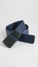 Cinto Tático Plástico Fivela Engate Rápido Azul 1,2m
