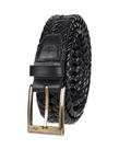 Cinto trançado Dockers preto para homens tamanho 34
