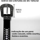 Cinto Western Feminino Country Com Fivela Cowgirl Elegante Cinto Western Feminino Country Com Fivela Cowgirl Elegante