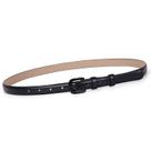 Cinto WHIPPY feminino Skinny Leather com fivela preta Cinto WHIPPY feminino Skinny Leather com fivela preta