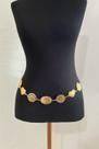 Cintos corporais de corrente bodychain folheado ouro e prata