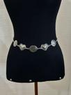 Cintos corporais de corrente bodychain folheado ouro e prata