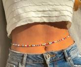 Cintos corporal cinto de cintura Body Chain de miçangas