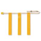 Cintos de futebol Flag Triple Threat, amarelos, tamanho pequeno Cintos de futebol Flag Triple Threat, amarelos, tamanho pequeno