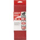 Cintos de lixar Diablo 7,5 x 46 cm Zirconium 50 Grit, pacote com 2