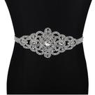 Cintos feitos à mão cinto de noiva strass cós applique vestidos de baile à noite