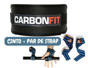 Cinturão Cinto e strap fita kit musculação cinto de Fivela e Par de Straps Cinturão Cinto e strap fita kit musculação cinto de Fivela e Par de Straps