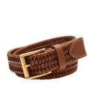 Cinturón Casual de Cuero para Hombre Fossil Rhett para Jeans, Marrón, 3.2 cm Cinturón Casual de Cuero para Hombre Fossil Rhett para Jeans, Marrón, 3.2 cm