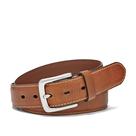 Cinturón Casual de Cuero para Jeans Fossil Aiden Marrón Talla 42 Ancho 38 mm