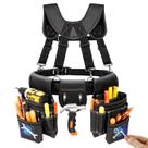 Cinturón porta herramientas magnético TEKCHIC con tirantes ajustables 81-168 cm