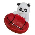 Cinzeiro Cute Panda Resin Smoking Cinzeiro com design de futebol