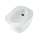 Cinzeiro de banheiro Squat Metal para fumantes Funny Design 300g