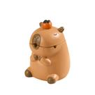 Cinzeiro de capivara de cerâmica com tampa Cute Smoking Ash Tray