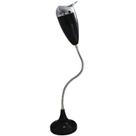 Cinzeiro de chão Gooseneck com tampa para fumantes