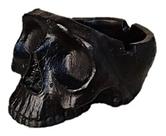 Cinzeiro de Resina Pequeno modelo Cranio - Caveira Black