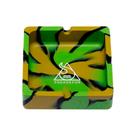 Cinzeiro De Silicone Quadrado Squadafum Tie Dye