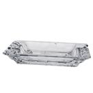 Cinzeiro Marble cristal 12,5x22,2x3,3cm -Bohemia