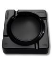 Cinzeiro Prato Batedor de Cinzas Preto Multiuso Premium All Black