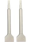Cinzel Sds Plus Ponta Chata 250mm x 40mm 02 Peças Pyramid