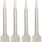 Cinzel Sds Plus Ponta Chata 250mm x 40mm 04 Peças Pyramid