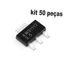 Circuito 2,5v smd Ams1117 Regulador de Tensão 2.5v AMS1117 - 50 Peças