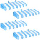Circus Awning Decoration Boao, pacote com 4 pacotes de papelão listrado 3D