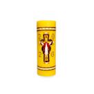 Círio Pascal Amarelo Jesus Cristo 7cm x 20 Cm