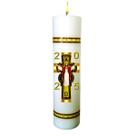 Círio Pascal Jesus Cristo 7cm x 30 Cm Adesivado