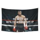 Citação inspiradora de tapeçaria de parede de Mike Tyson